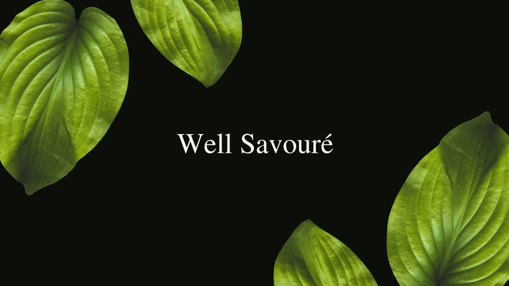 Cover Image for Well Savoure